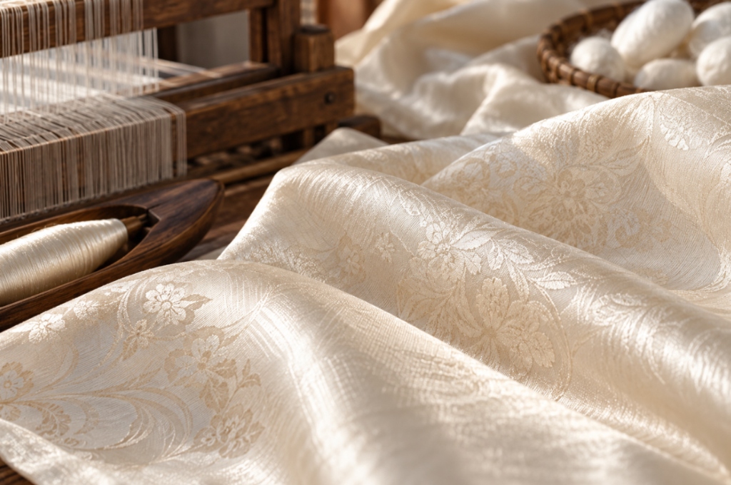 Trân trọng giá trị truyền thống - Lụa Nha Xá & Khung cửi dệt lụa